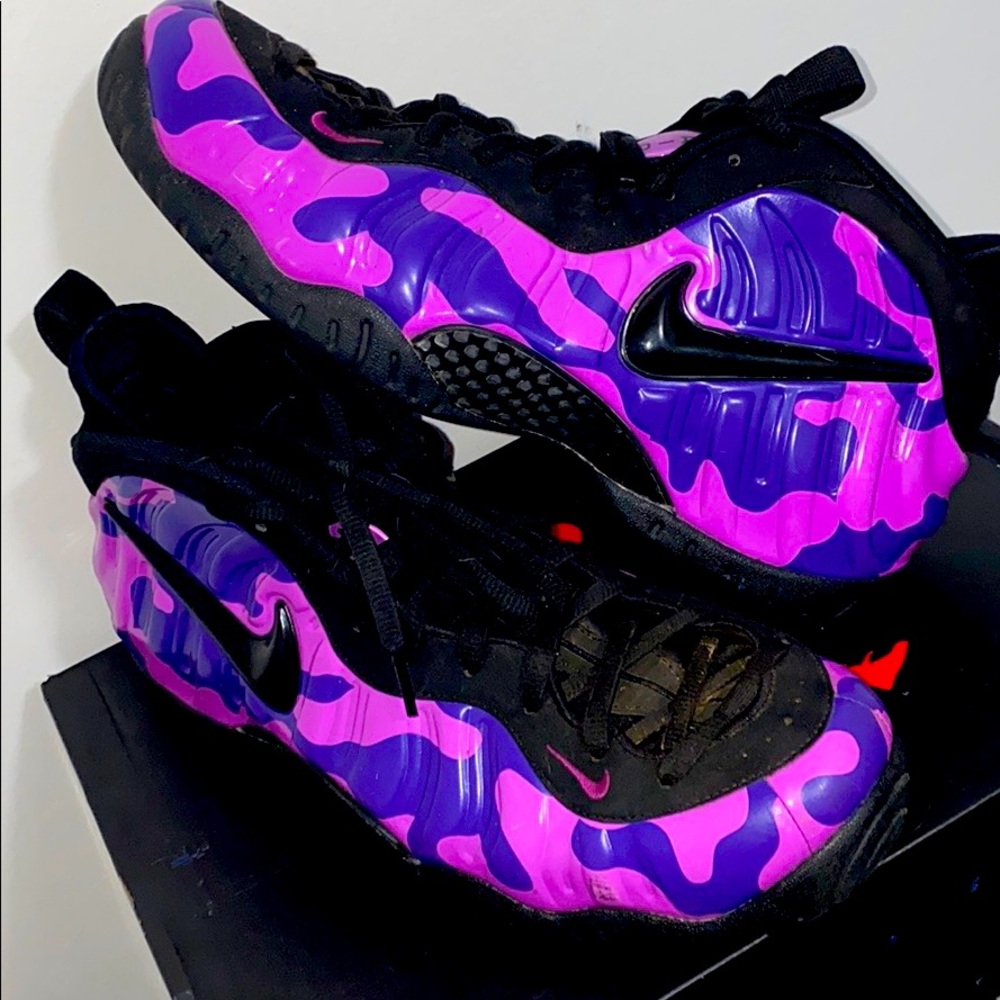 Nike Foamposite “Purple Camo” - Picture 1 of 1